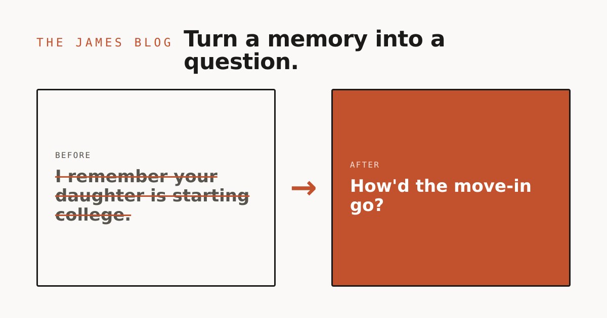How to Build Rapport With Someone You Already Know